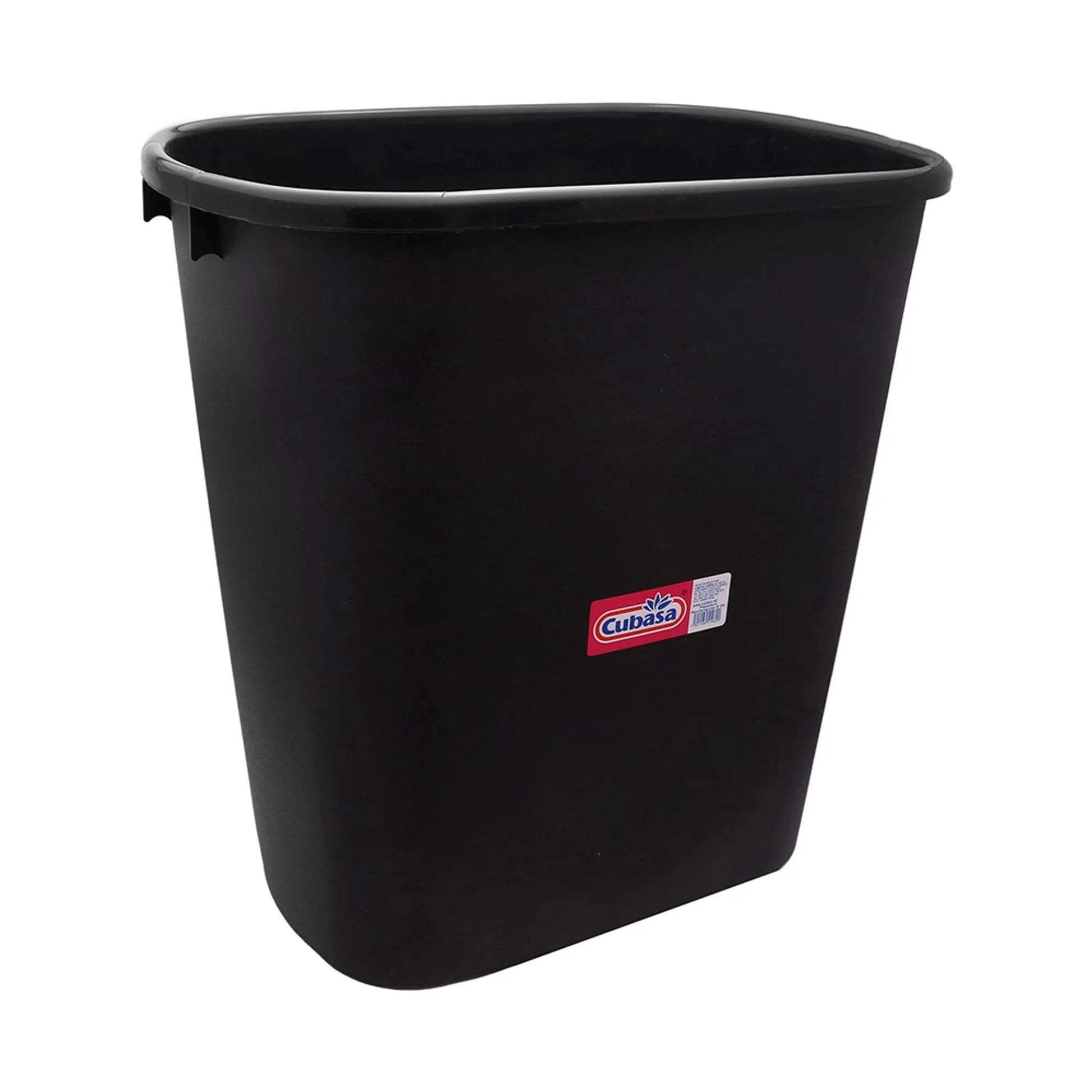 Bote de basura para oficina color negro marca cubasa