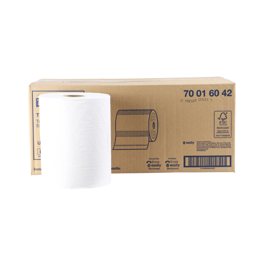 TOALLA EN ROLLO TORK® BLANCA 1/180 700160