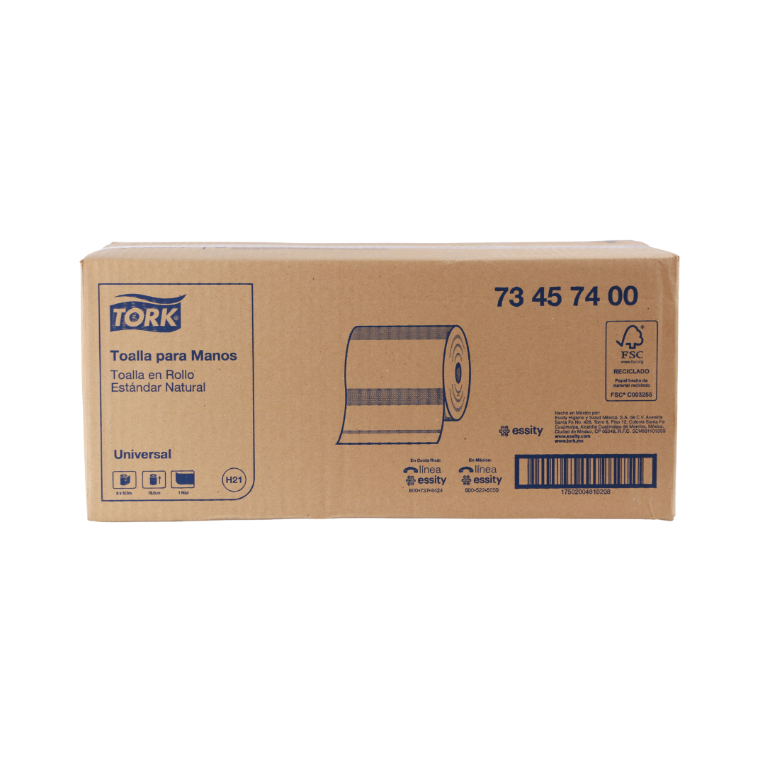 TOALLA EN ROLLO TORK® ECO 734574 6/160
