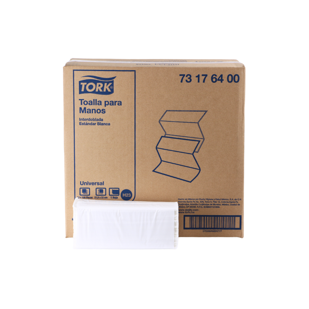 TOALLA INTERDOBLADA UNIVERSAL TORK® 20/100 731764