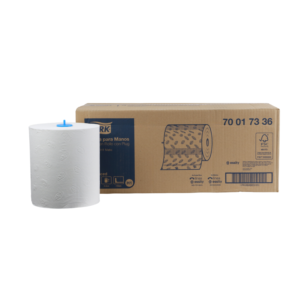 TOALLA EN ROLLO TORK® ADVANCED H1 6/180 700173