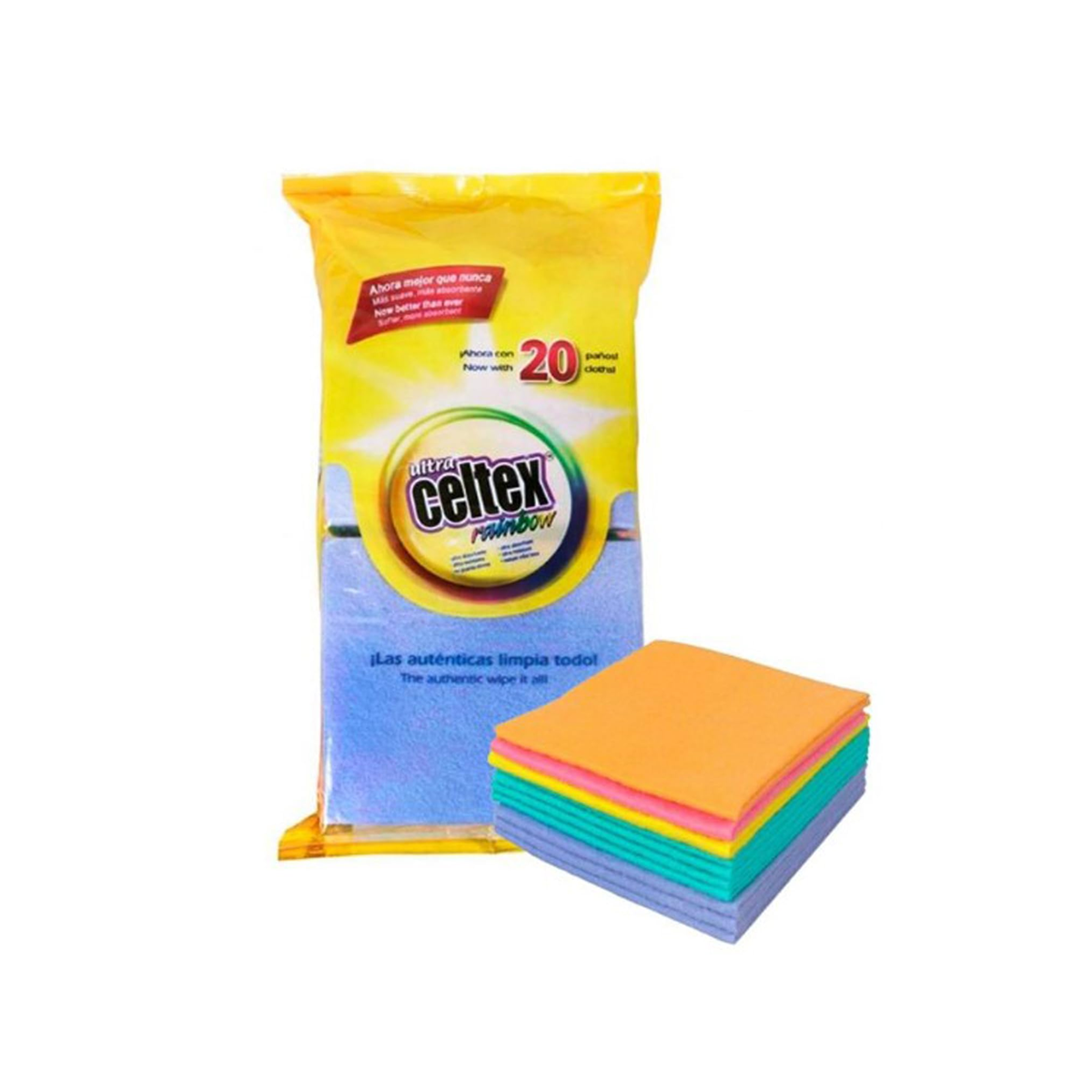 Paño celtex de distintos colores