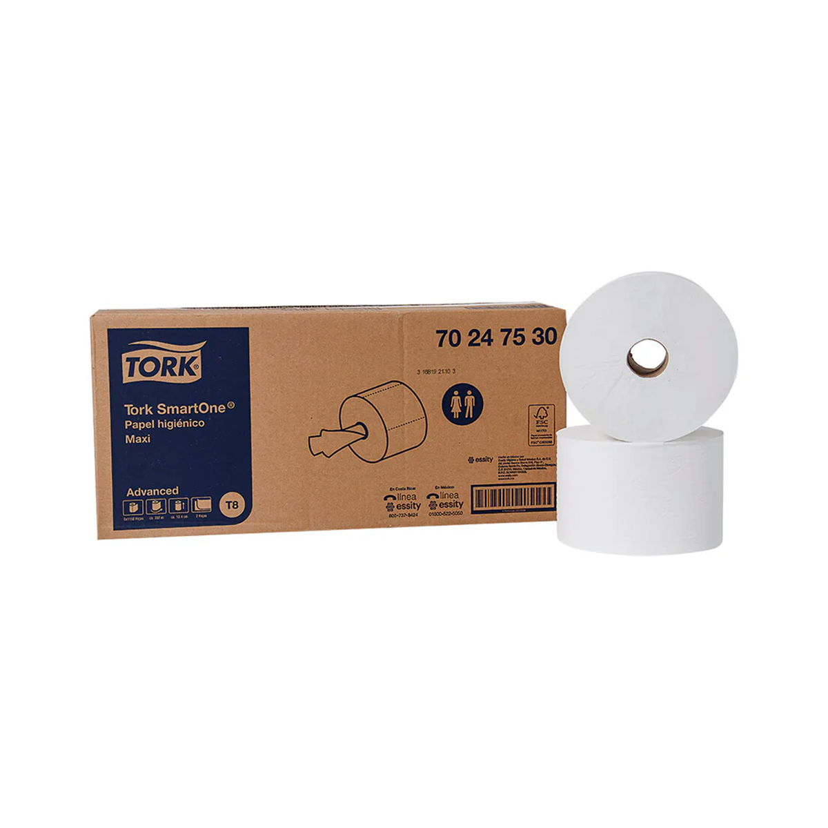 PAPEL HIGIÉNICO TORK FC SMARTONE MINI 702476