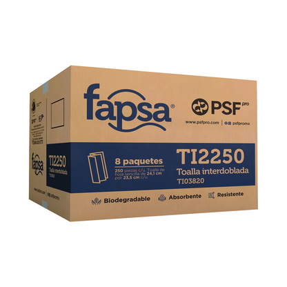 TOALLA INTERDOBLADA FAPSA TI2250