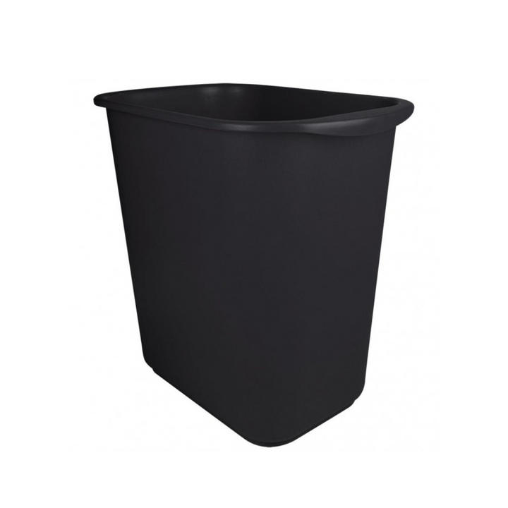 CESTO RECTANGULAR 13 LITROS NEGRO SABLÓN®