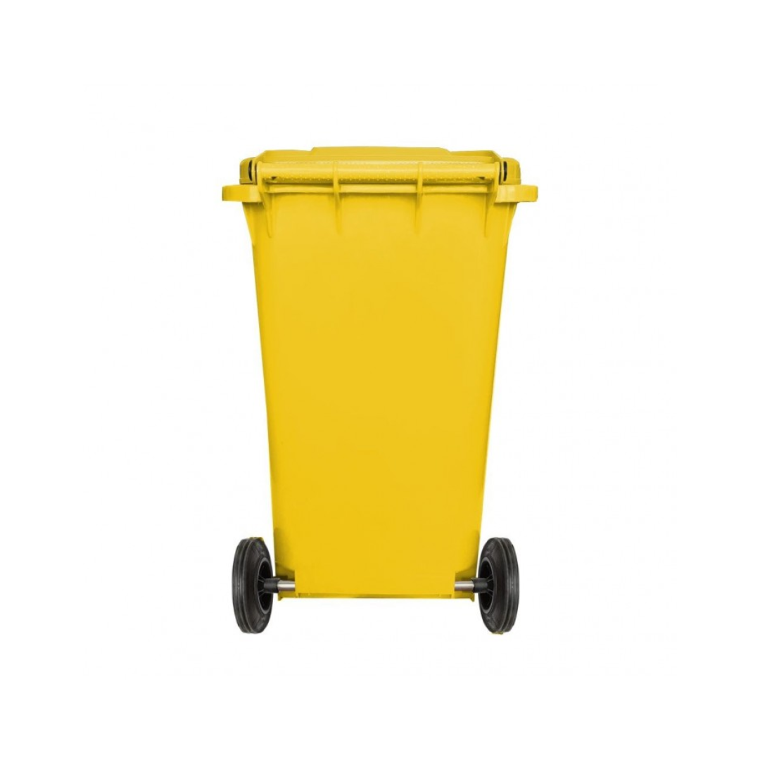 CESTO 240 LITROS AMARILLO CON TAPA SIN PEDAL SABLÓN®