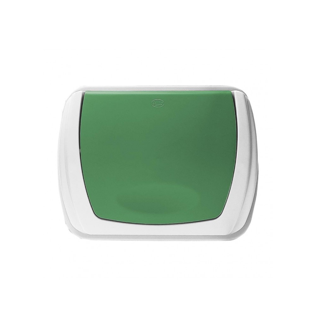 CESTO 80 LITROS BLANCO BALANCIN FRONTAL VERDE SABLÓN®