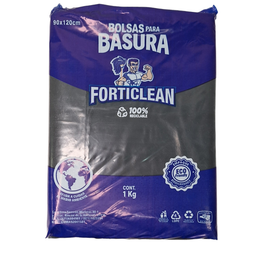 Bolsa Negra Para Basura Forticlean