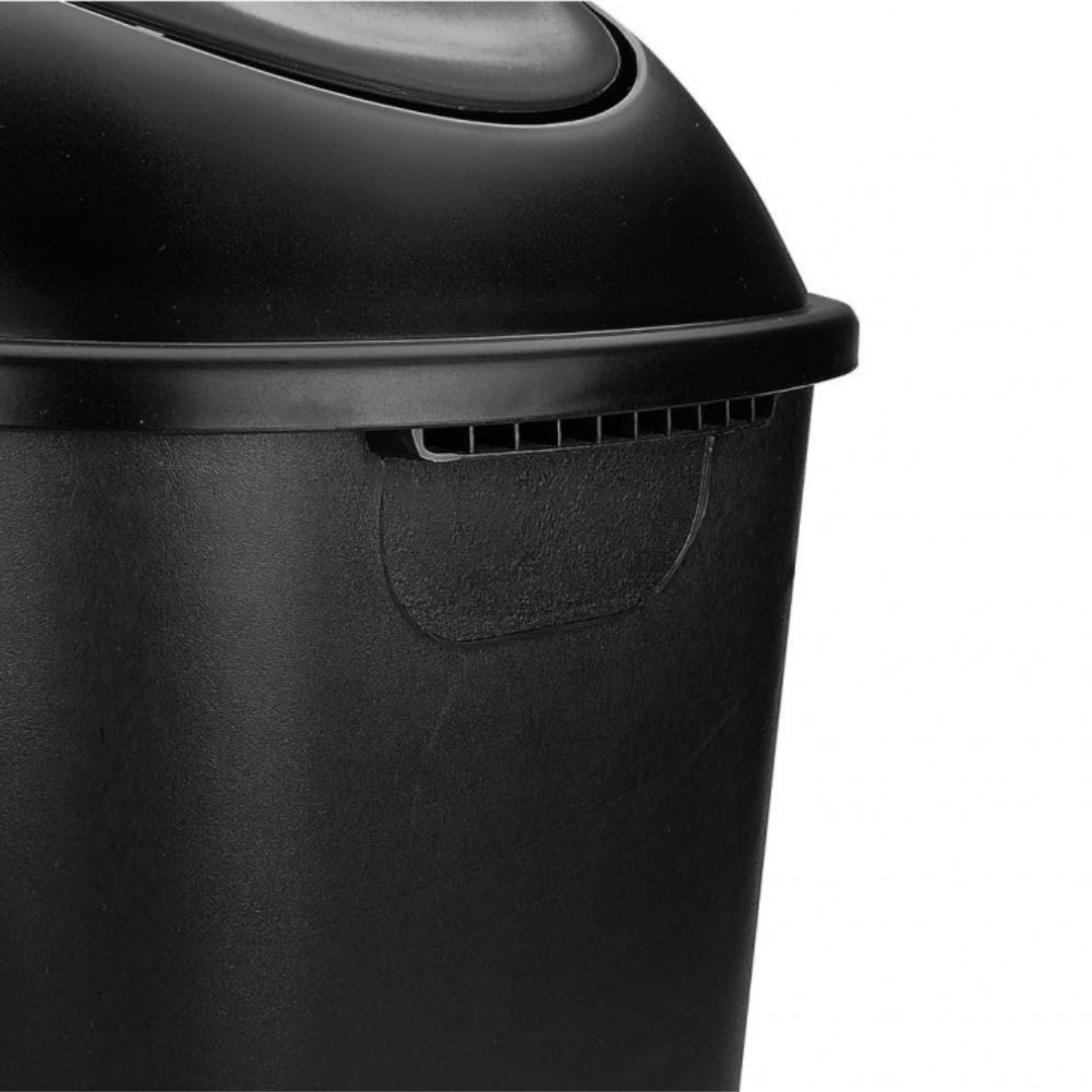 CESTO JUMBO NEGRO SIN ASAS CON TAPA BALANCIN LATERAL SABLÓN®