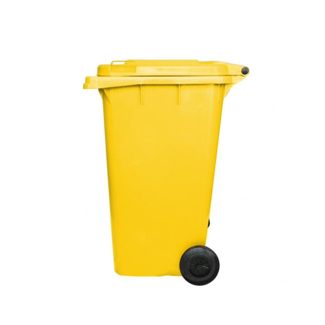 CESTO 240 LITROS AMARILLO CON TAPA SIN PEDAL SABLÓN®