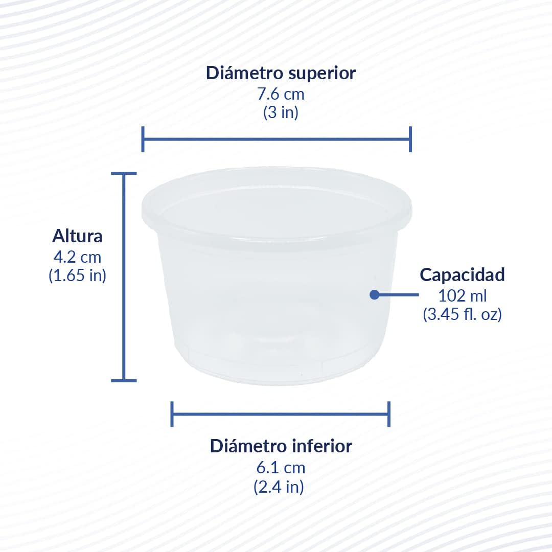 VASO PLÁSTICO #4 CH OZ