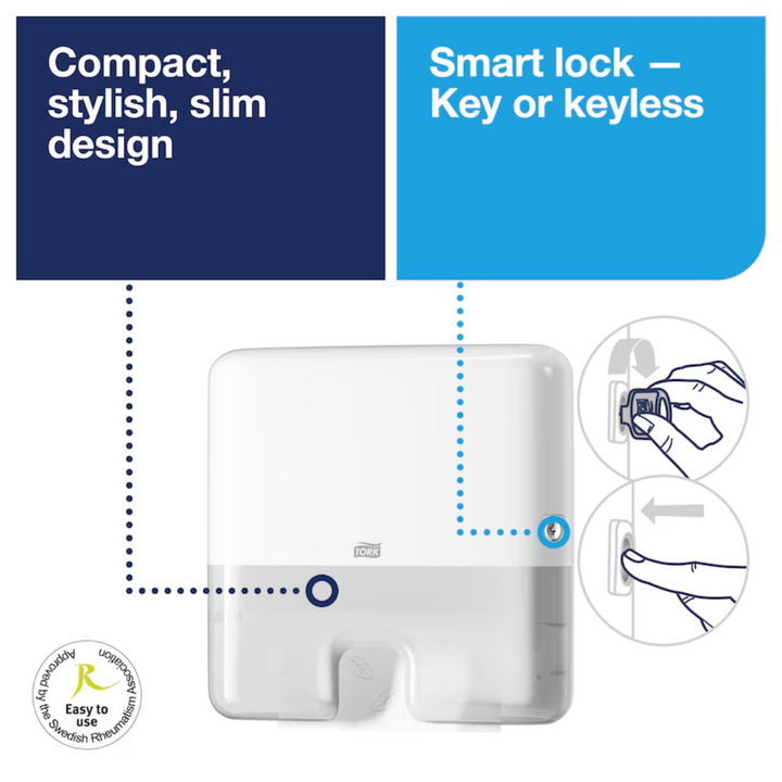 DISPENSADOR TORK® TOALLA INTER BLANCO 553120