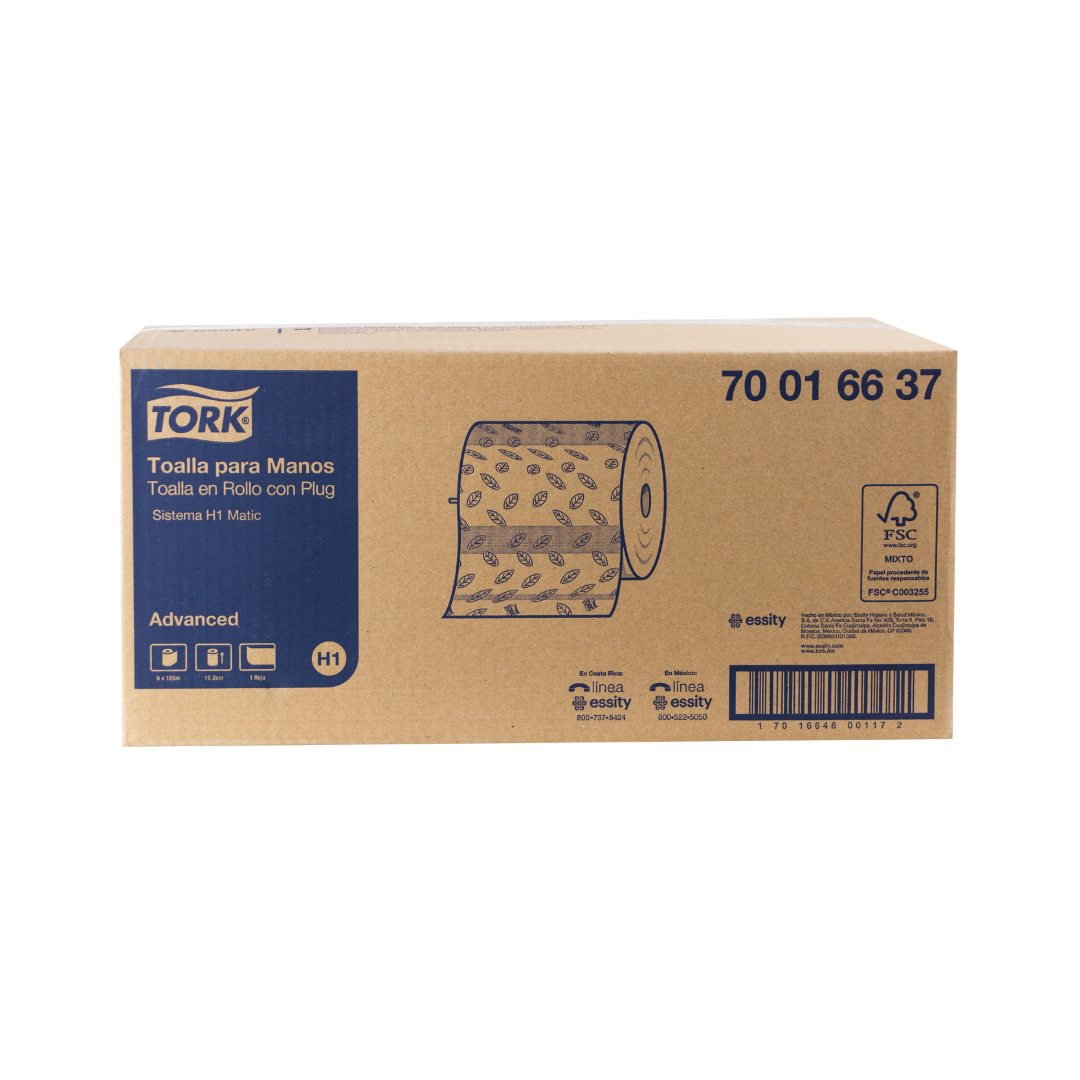 TOALLA EN ROLLO ADVANCE TORK® 6/180 700166