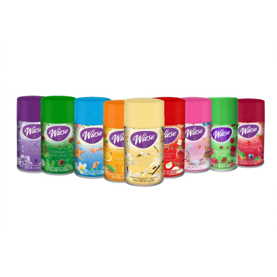 aromatizantes ambientales de distintos aromas, lavanda. vainilla, frutos rojos, cítrico