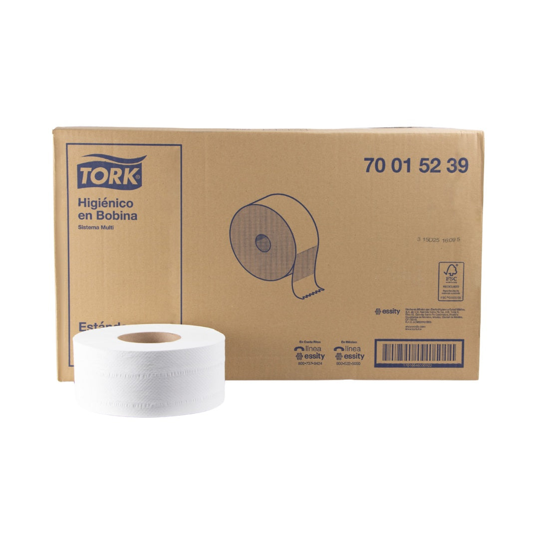 PAPEL HIGIENICO UNIVERSAL TORK® 12/200 700152