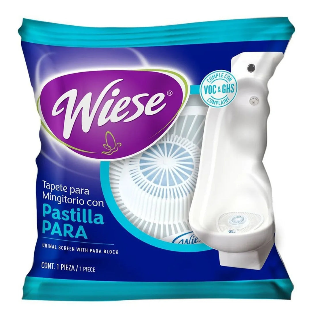 TAPETE PARA MINGITORIO CON PASTILLA WIESE®