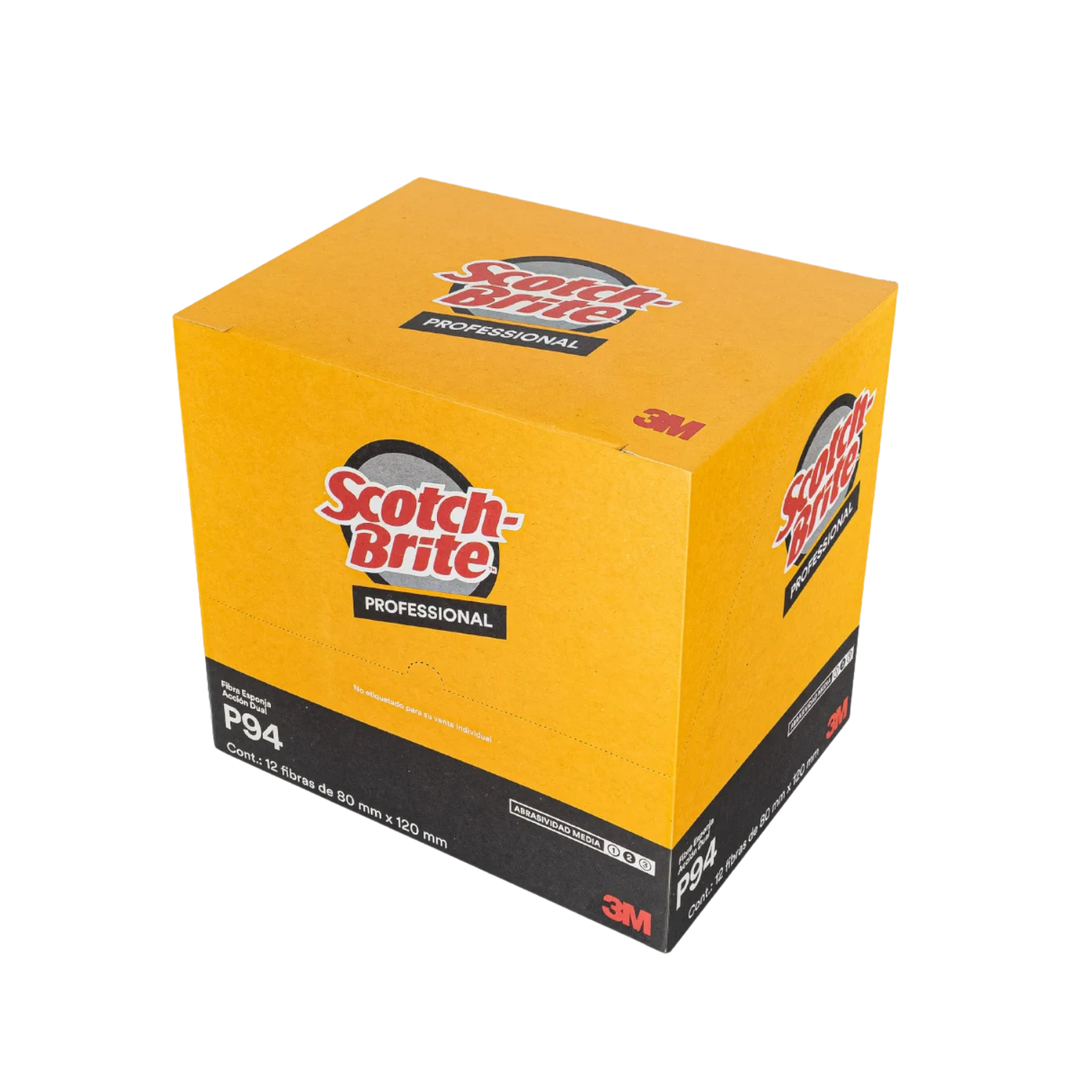 FIBRA SCOTCH-BRITE® VERDE CON ESPONJA P94