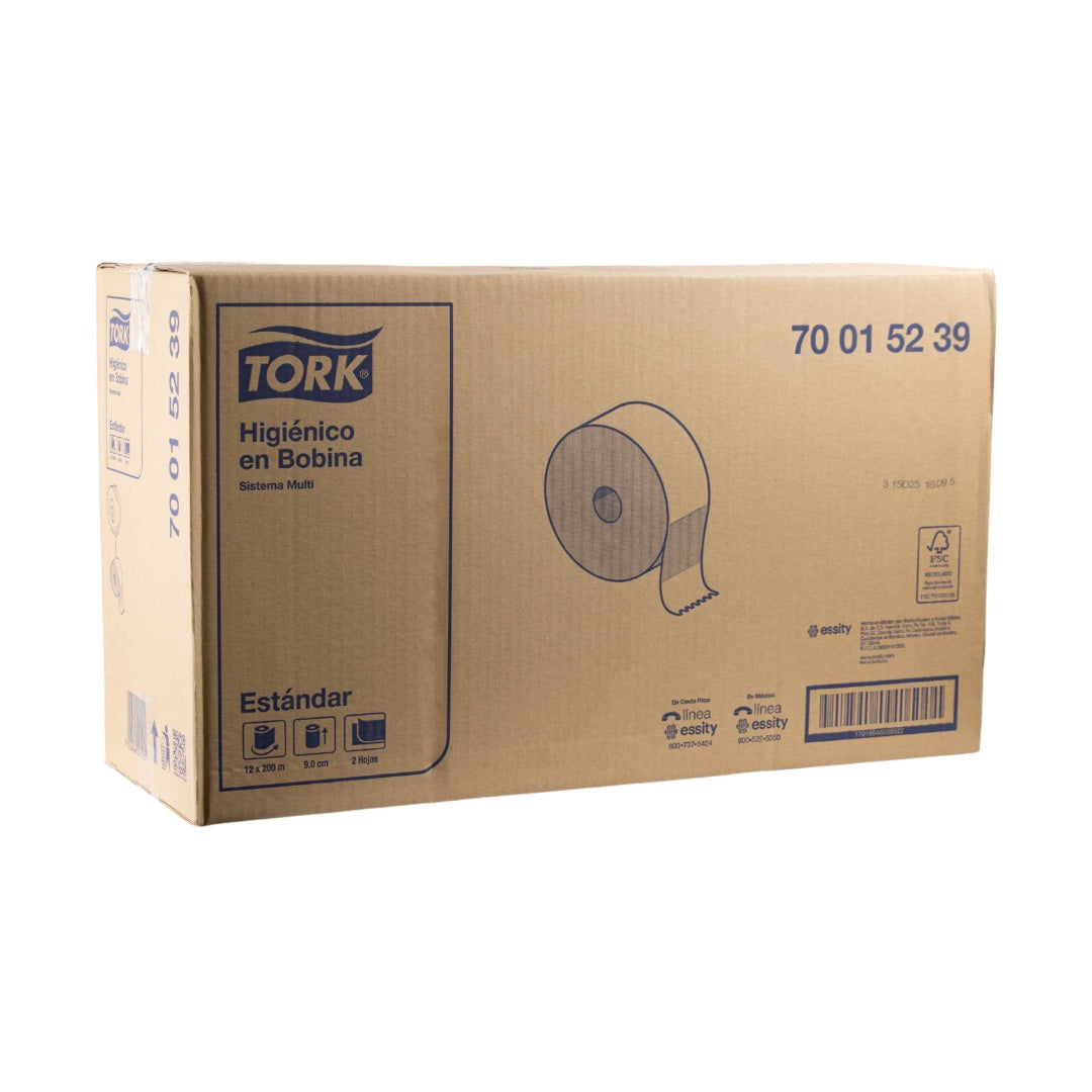 PAPEL HIGIENICO UNIVERSAL TORK® 12/200 700152