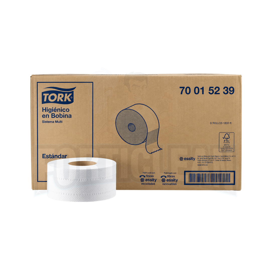 PAPEL HIGIENICO UNIVERSAL TORK® 12/200 700152
