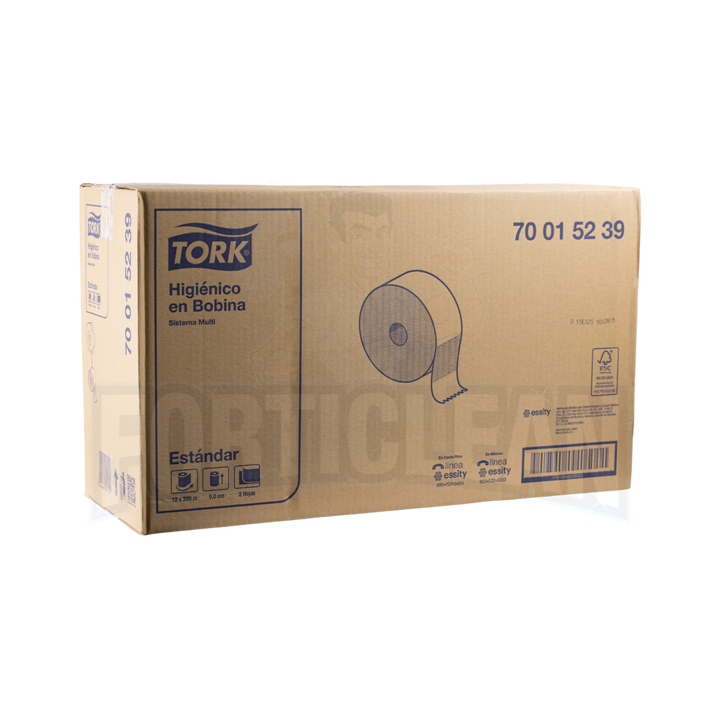 PAPEL HIGIENICO UNIVERSAL TORK® 12/200 700152