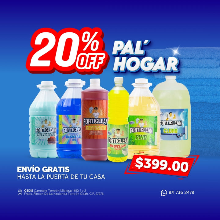 NUEVO PAQUETE DOMÉSTICO