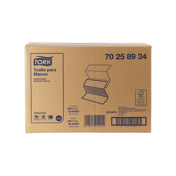 TOALLA INTERDOBLADA TORK® 10/200 702589