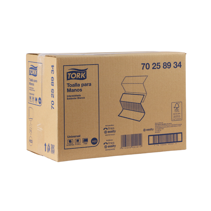 TOALLA INTERDOBLADA TORK® 10/200 702589