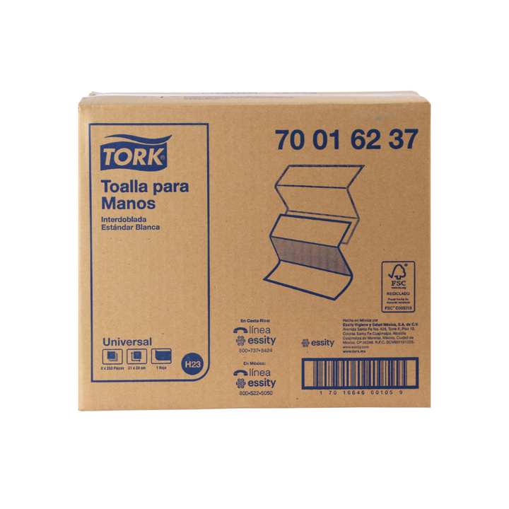 TOALLA INTERDOBLADA TORK® 8/250 700162