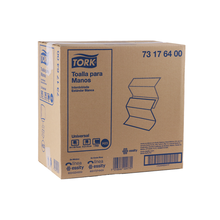 TOALLA INTERDOBLADA UNIVERSAL TORK® 20/100 731764