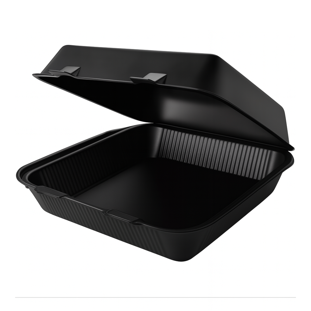 CONTENEDOR TERMICO NEGRO 7X7 LISO