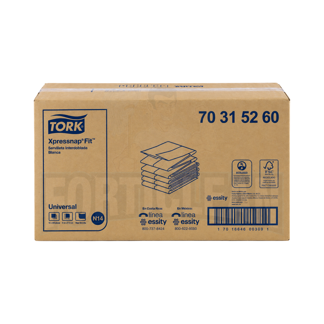 SERVILLETA TORK® FIT 18/240 703152