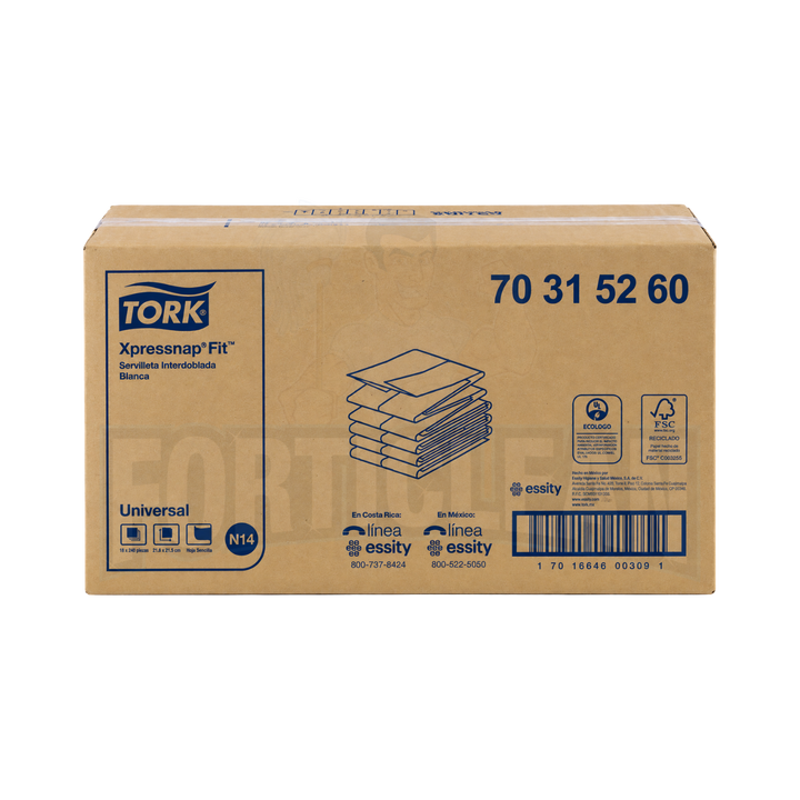 SERVILLETA TORK® FIT 18/240 703152