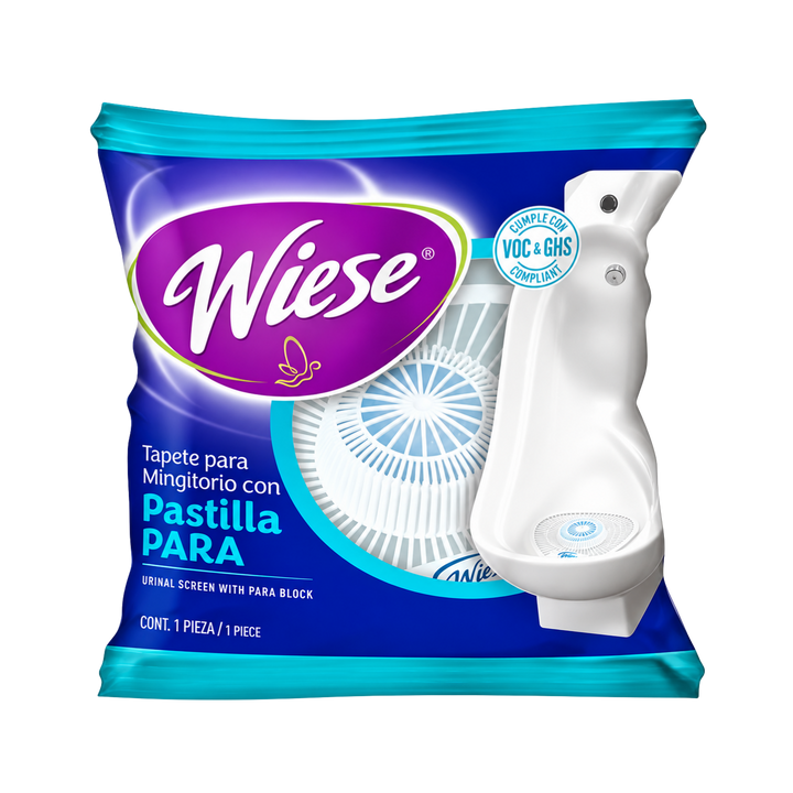 TAPETE PARA MINGITORIO CON PASTILLA WIESE®