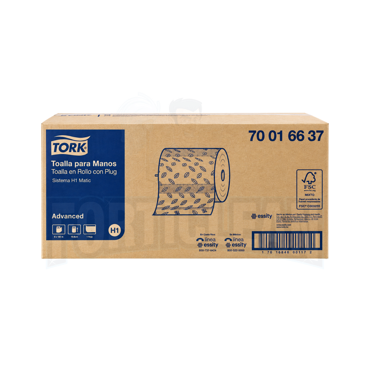 TOALLA EN ROLLO ADVANCE TORK® 6/180 700166