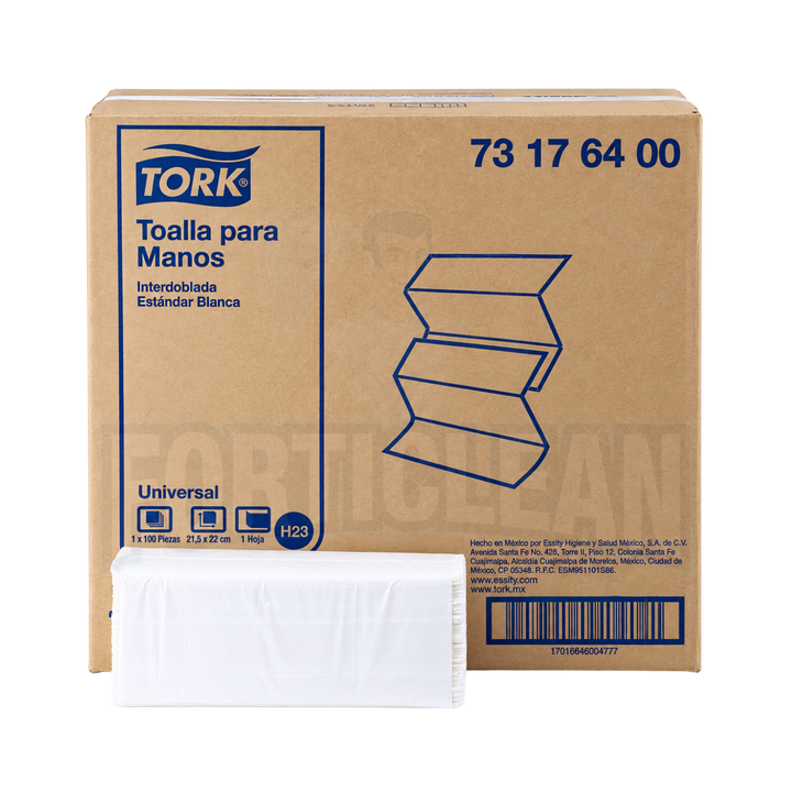 TOALLA INTERDOBLADA UNIVERSAL TORK® 20/100 731764